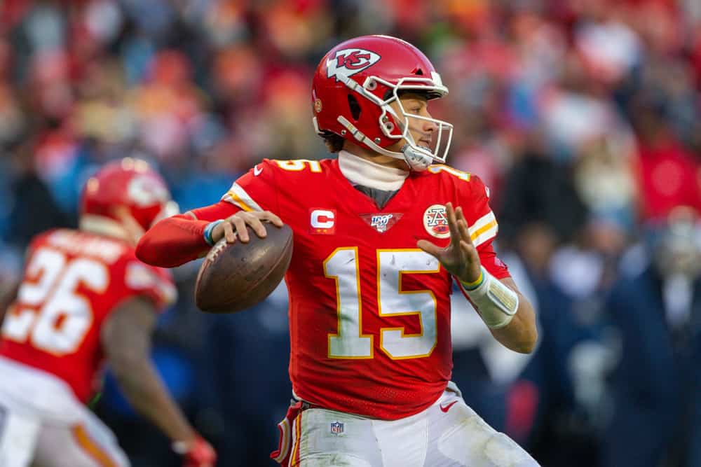 The top DraftKings Pick6 predictions today for the Super Bowl includes a play on Patrick Mahomes in a spot where he...