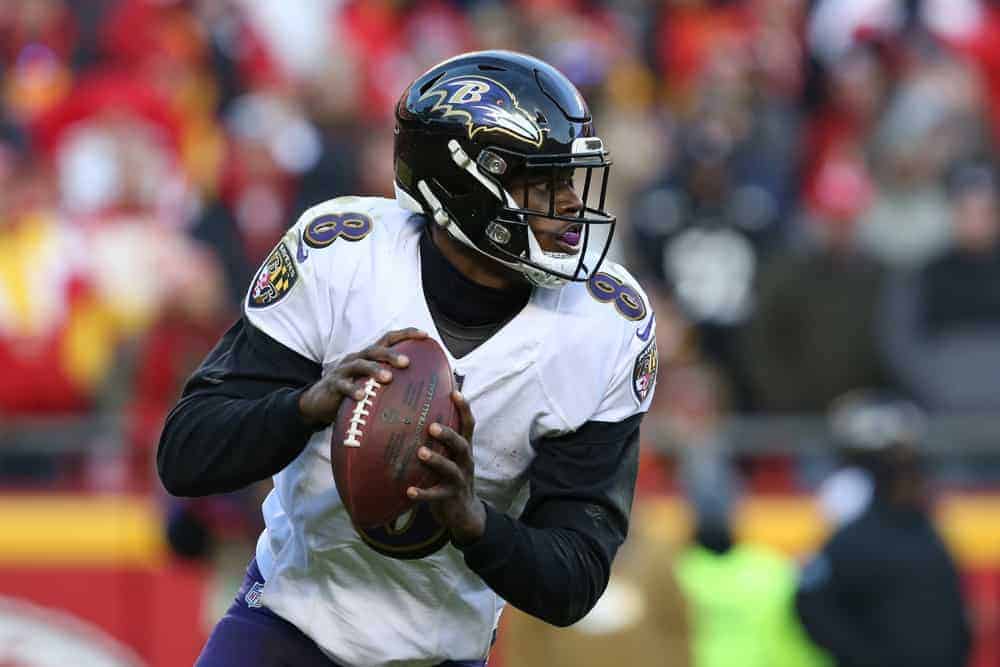 DraftKings Pick6 NFL Predictions Today: Lamar Jackson Bounce Back