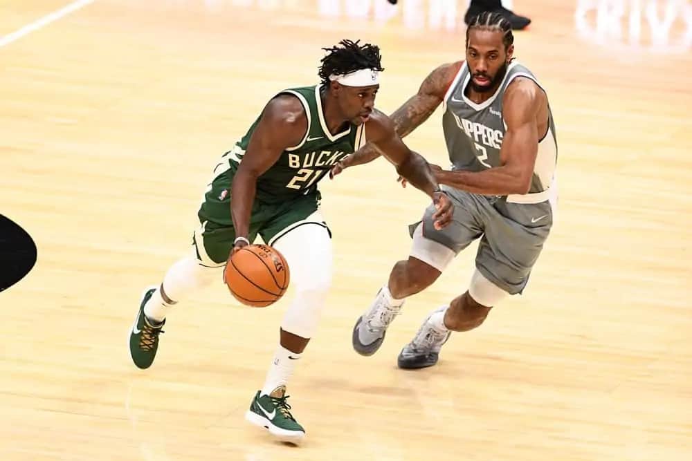 Milwaukee hosts Boston on Tuesday, and an NBA Celtics-Bucks player prop involving Jrue Holiday's defense has value...