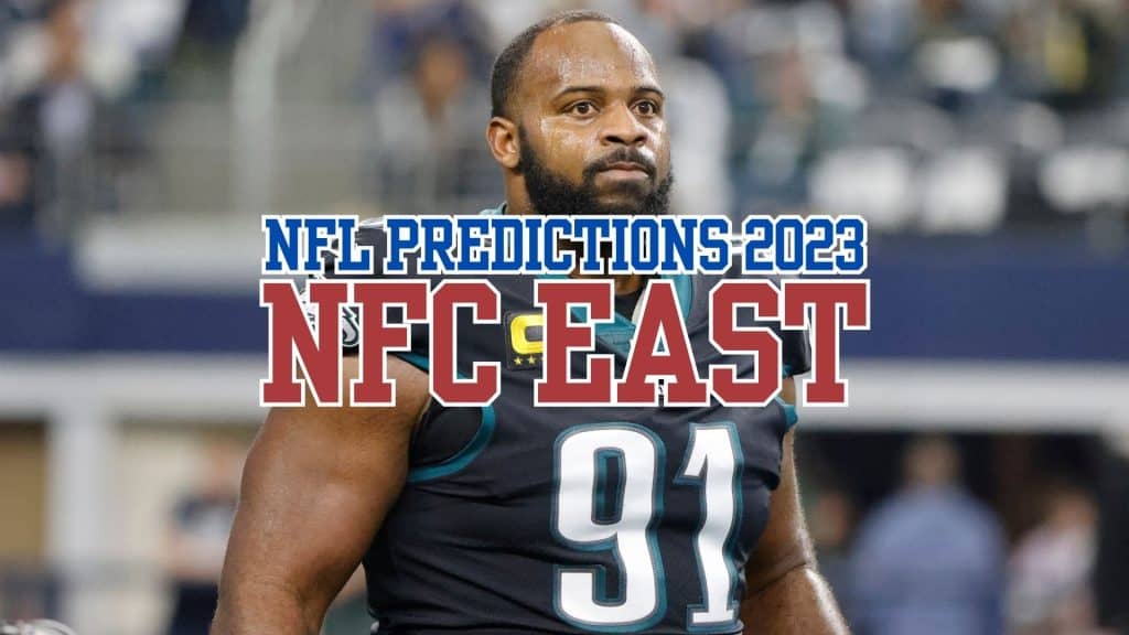 Let's preview the 2023 NFC East. Keep reading for our 2023 NFL predictions, including our NFC East winner prediction...